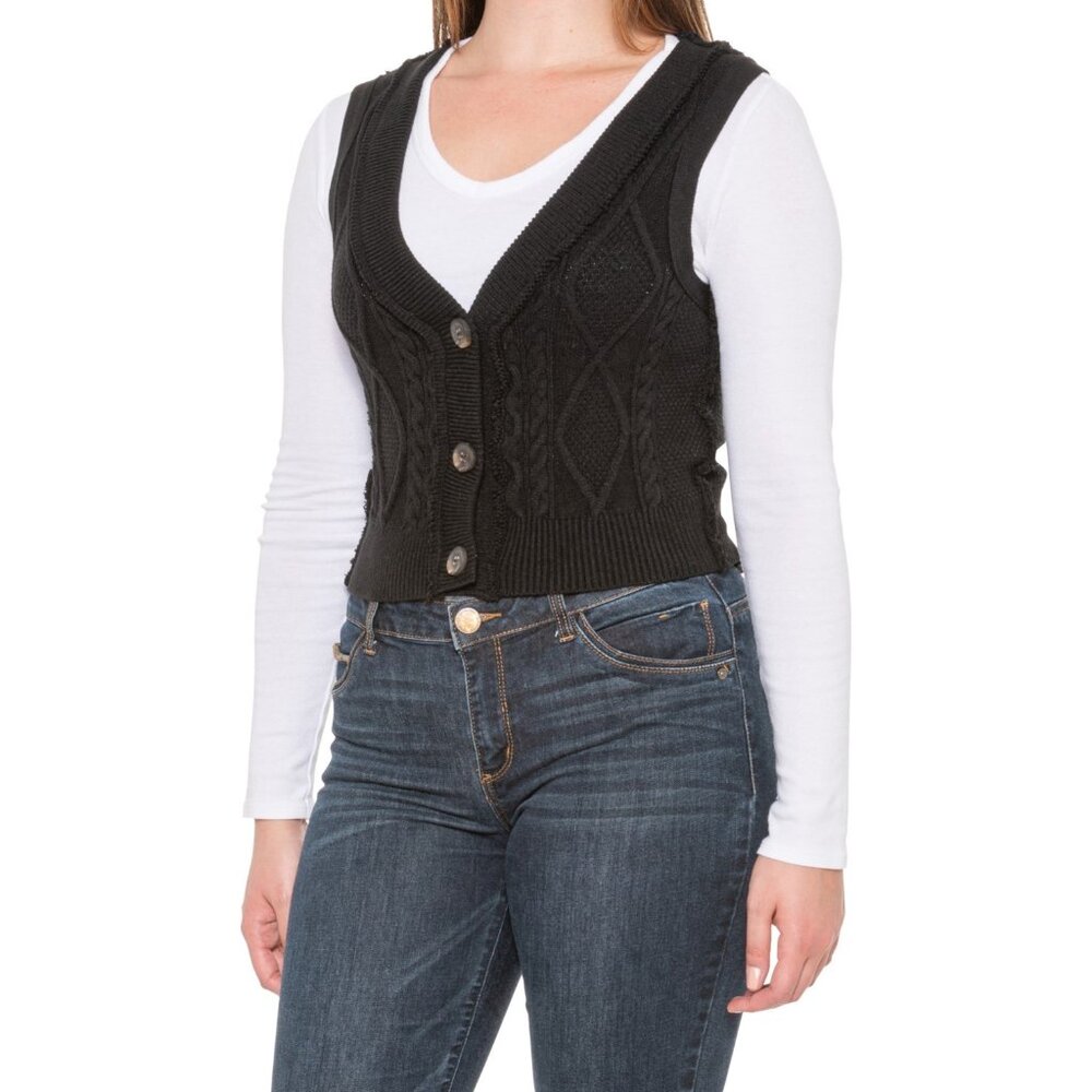 Free People Denson Cable Vest - Picture 4 of 4